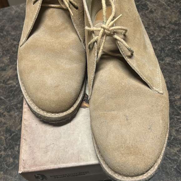 LL Bean men’s suede tan ankle boots, size 12M. - Picture 9 of 9